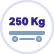 Safe working load 250kg