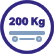 Nosnost 200kg