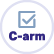 Possibility of C-arm scanning
